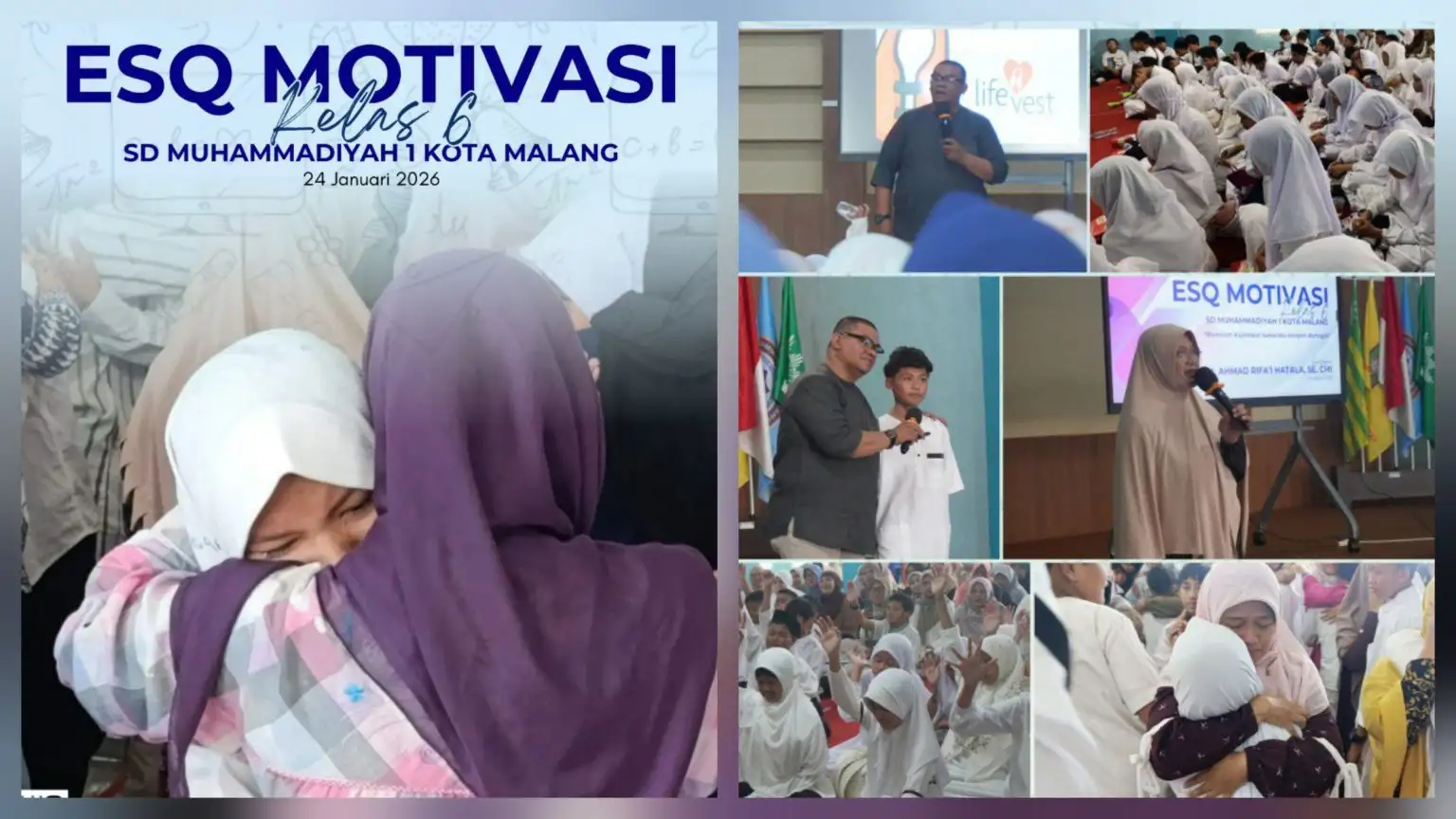 Bismillah, Kujemput Suksesku dengan Bahagia: Penguatan Mental dan Spiritual Siswa Kelas VI Jelang TKA