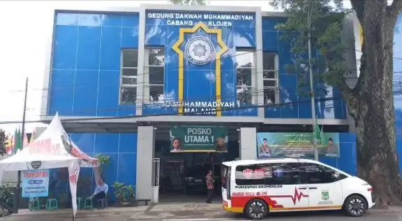 Merawat Toleransi, SD Muhammadiyah 1 Kota Malang Jadi Posko Jemaah Mujahadah Kubro 1 Abad NU